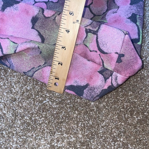 BP Nordstrom tote canvas bag NEW pink/purple shoulder strap & crossbody strap - Picture 4 of 6